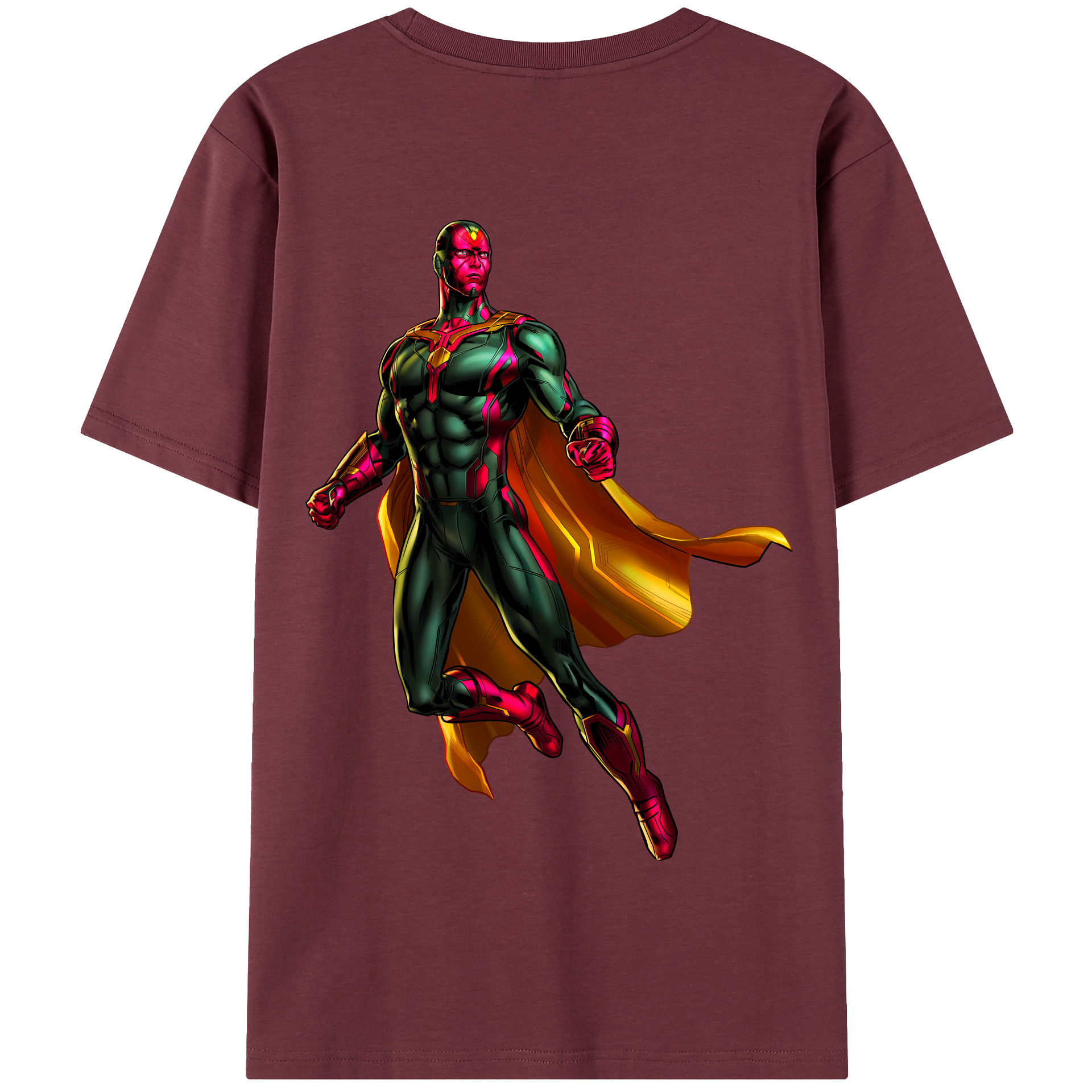 （画像用） アベンジャーズ The Avengers 綿100％半袖Tシャツ（背面プリント）